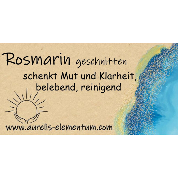 Rosmarin geschnitten 100g