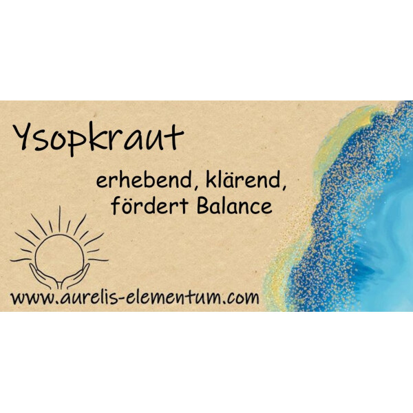 Ysopkraut 10g