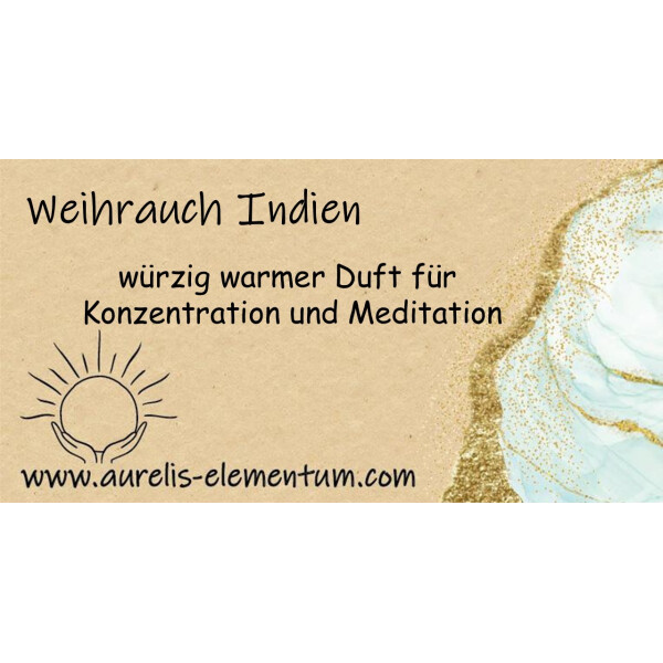 Weihrauch Indien 10g