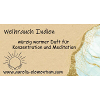 Weihrauch Indien 10g